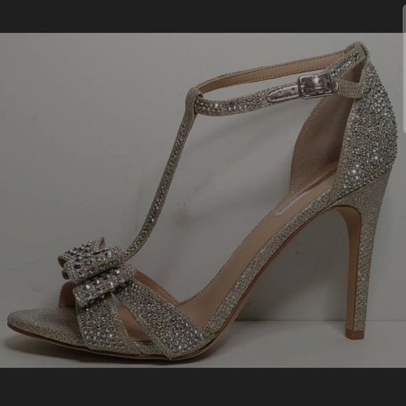 INC Rhinestone Bow Heels - Picture 3 of 3